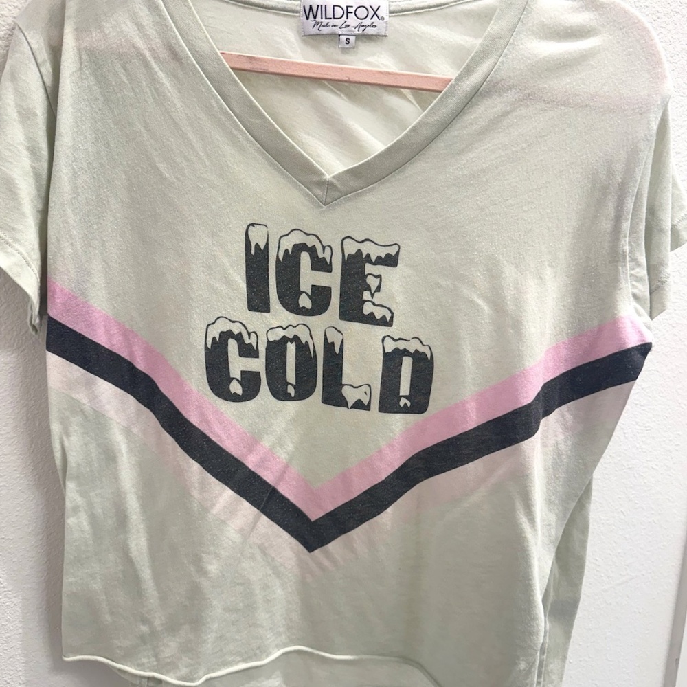 Wildfox "Ice Cold" Graphic T-shirt